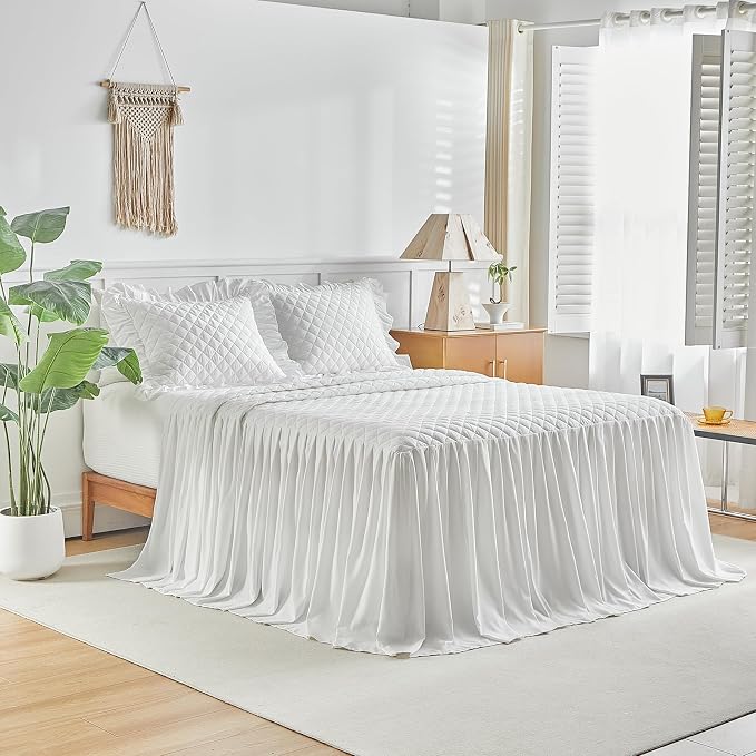 Ruffle Skirt Bedspread Set - Image 4