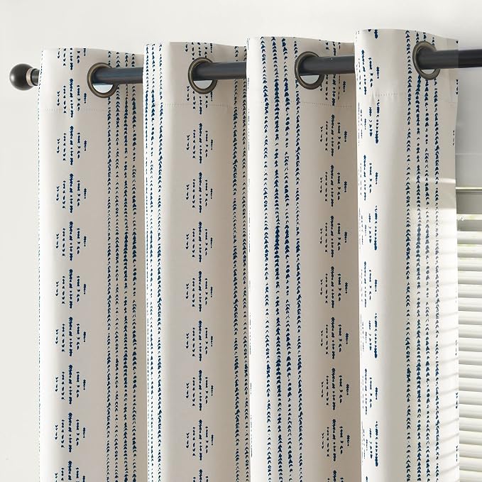 jinchan Boho Blackout Curtains 84 Inches Long - Image 2