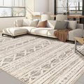 Nakagishi Boho 7x9 Area Rug Living Room Rugs Machine Washable Dark Brown | Soft by NakagishiAreaRug