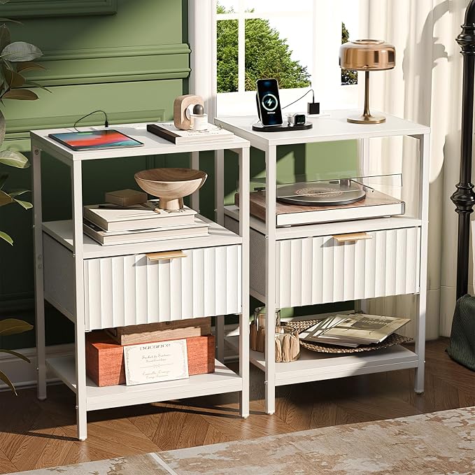 VINGLI Nightstands Set of 2 by VINGLI
