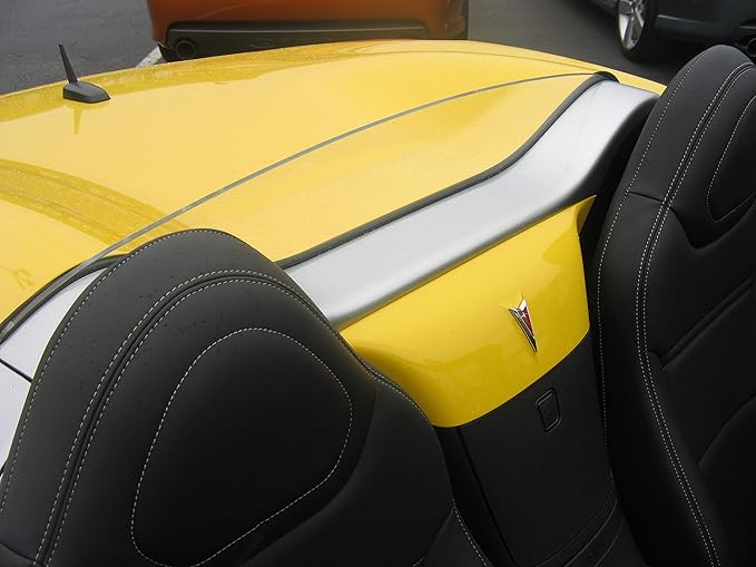 #1 Ranked Wind Deflector Windscreen Windstop Windblocker, Smoke Tint, Compatible with Pontiac Solstice