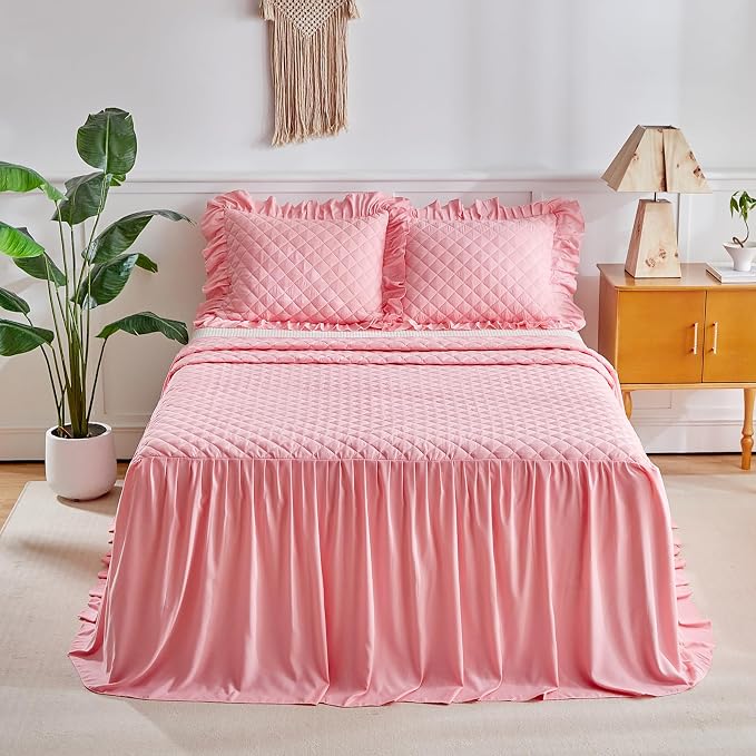 Ruffle Skirt Bedspread Set - Image 5