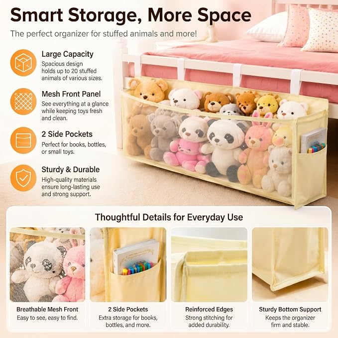 Beeveer Stuffed Animal Organizer - Image 3