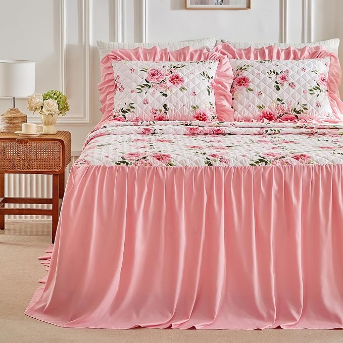 Ruffle Skirt Bedspread Set - Image 3