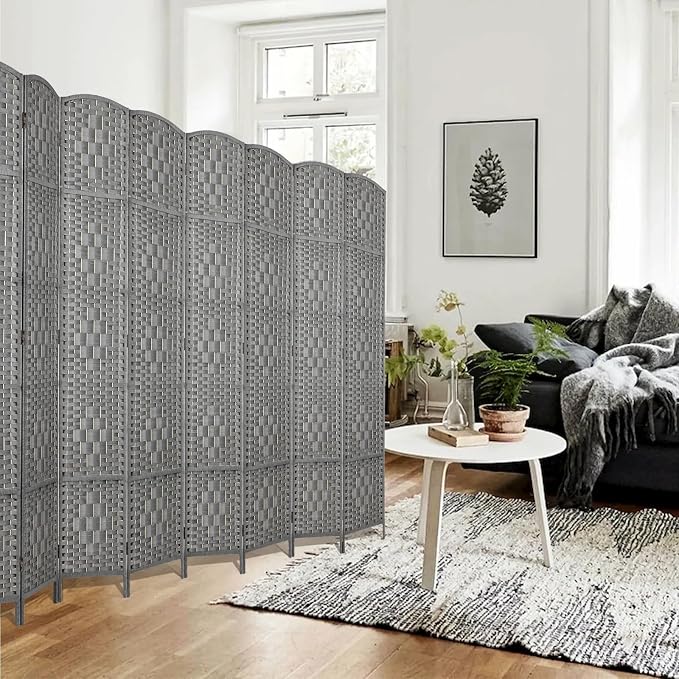 RHF Room Divider Panel, Partition Room Dividers, 8 Panel Privacy Screen - Image 3