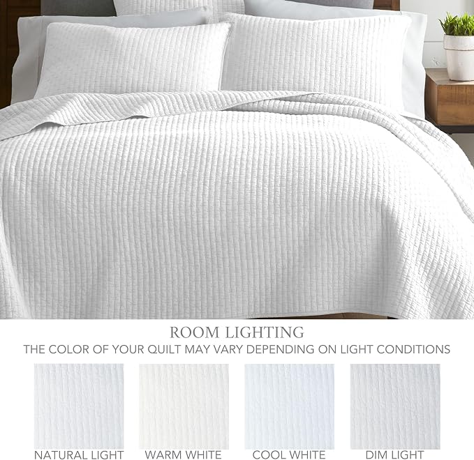 Levtex Home Cross Stitch Reversible Twin XL/Twin Quilt Set - Image 4
