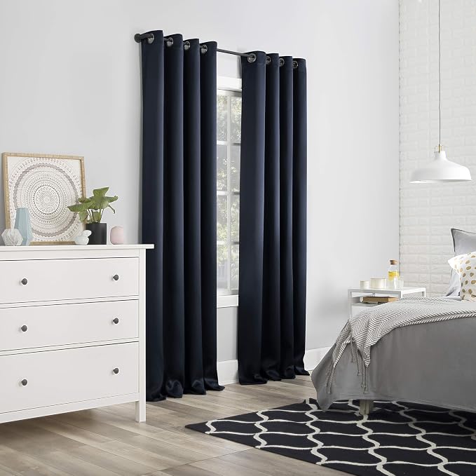 Sun Zero Nordic 2-pack Theater Grade Extreme 100% Blackout Grommet Curtain - Image 6