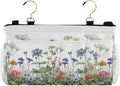 Wildflower Bloom Blue Bedside Caddy by QwThum