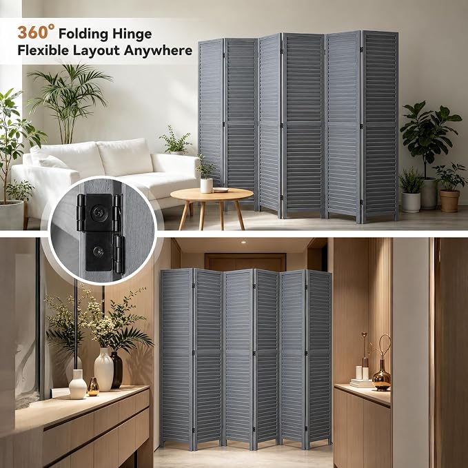 Wood Room Divider - Image 5