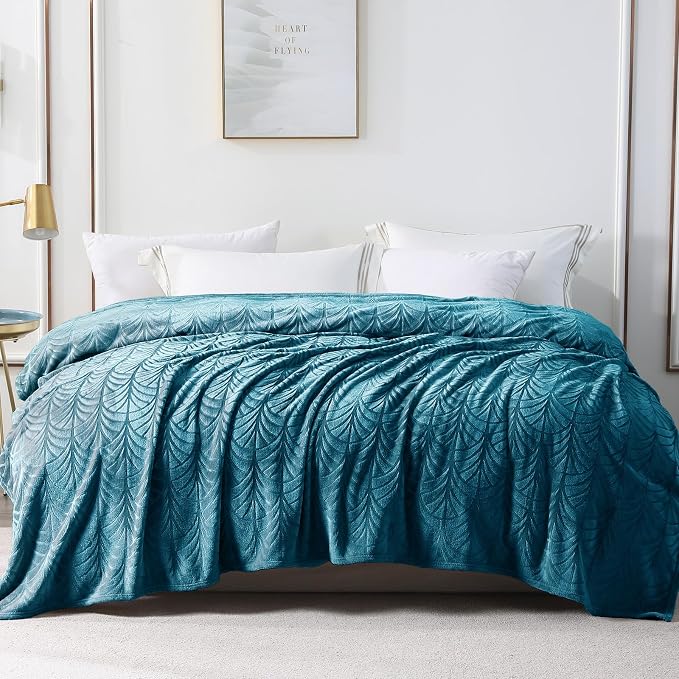 Whale Flotilla Soft Flannel Fleece Twin Size Blanket - Image 8