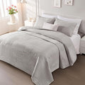 Whale Flotilla Ultra Soft Cal King Quilt Bedding Set, Lightweight by WHALEFLOTILLA