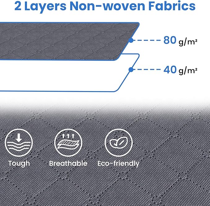8 Pack Storage Bags for Clothes Blanket Storage Bins - Image 6