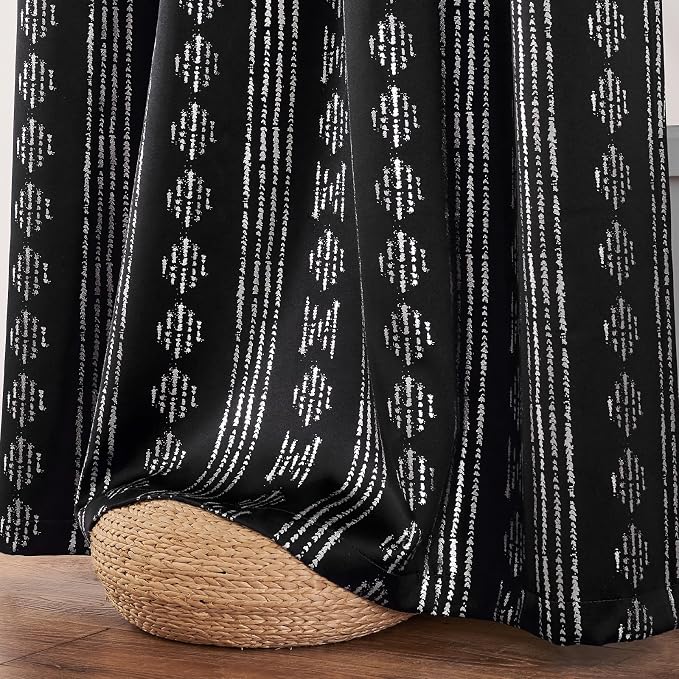 jinchan Boho Blackout Curtains 63 Inch Length - Image 8