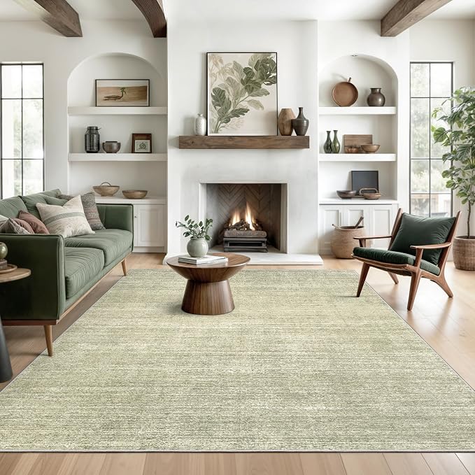 6x9 Area Rugs Non Slip, Large Washable Rugs by Valenrug
