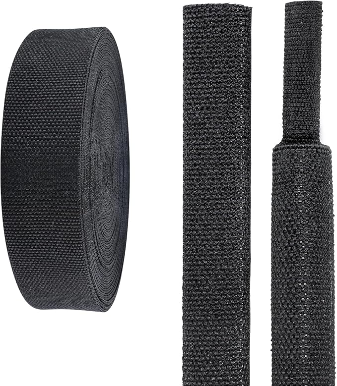 Sonoreboom 2 in 1 Heat Shrink Braided Sleeving Fabric Tubing-Ideal fit Irregular Shape Hose/Cable/Wire (3/4"(19mm), 45FT)