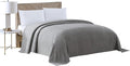 Beatrice Home Fashions Queen Channel Chenille Bedspread, lightweight tufted by BeatriceHomeFashions