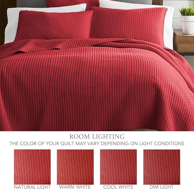 Levtex Home Cross Stitch Bedspread Set - Image 4