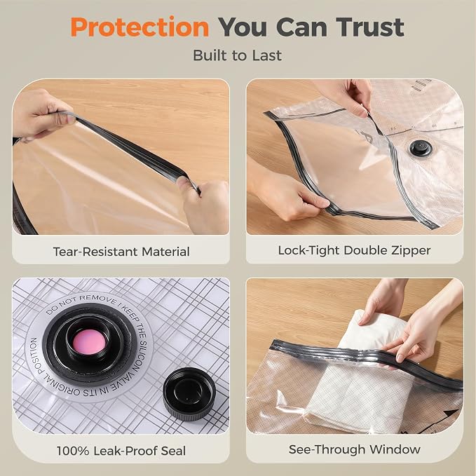 18-Pack Travel Vacuum Bags - Image 6