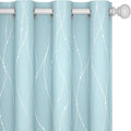 Deconovo Living Room Curtains 63 Inches Long, Thermal Insulated, Room Darkening by Unknown