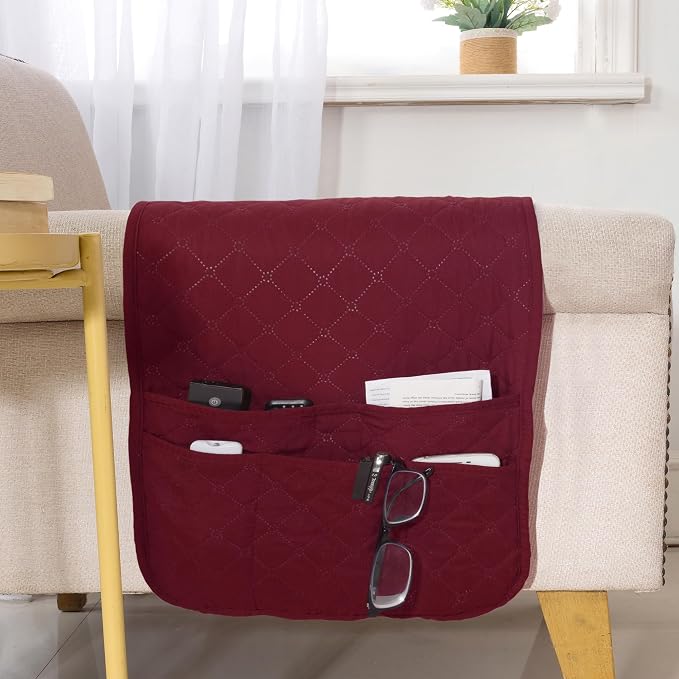 Armchair Caddy for Couch Remote Control Holder by luckyjoyreal