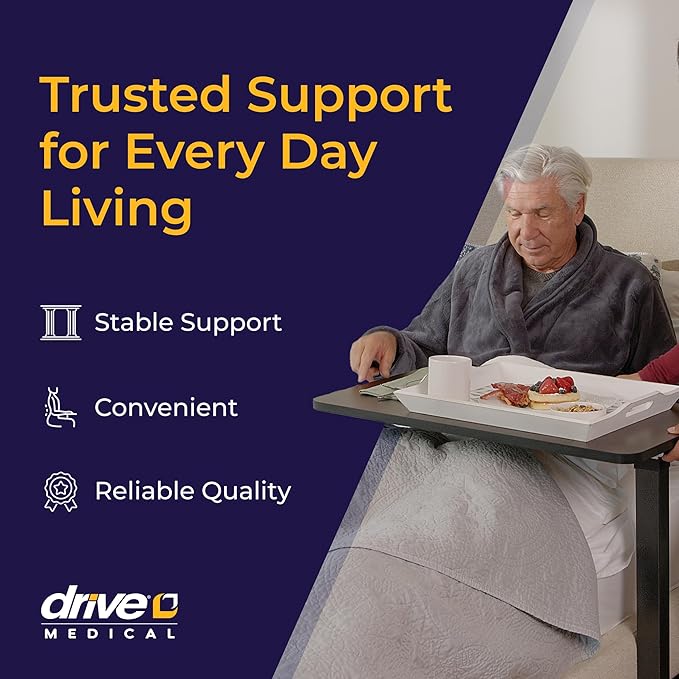 Drive Medical Overbed Table - Image 3