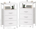 Huuger Nightstands Set of 2, Nightstand by Huuger