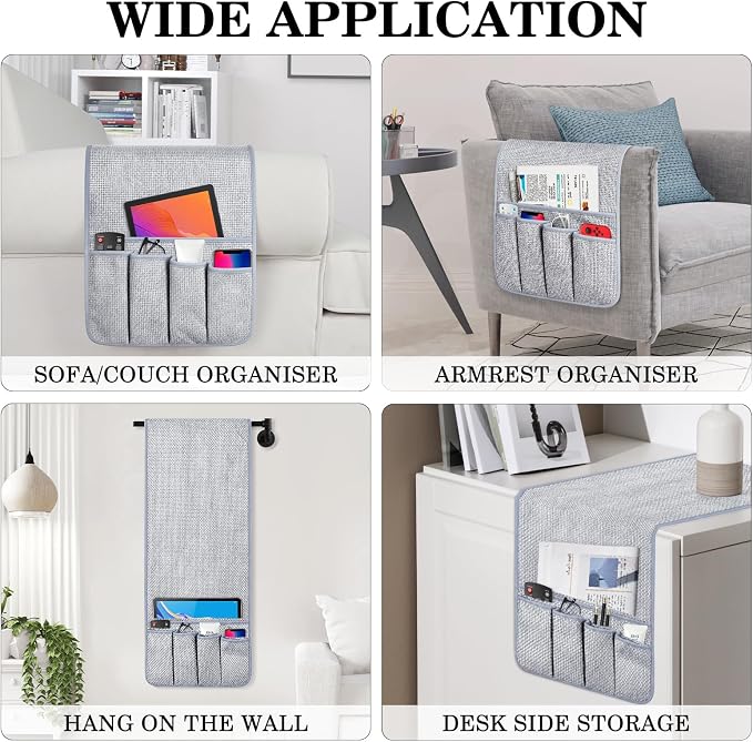 Remote Control Holder Couch Caddy, Armchair Caddy - Image 7