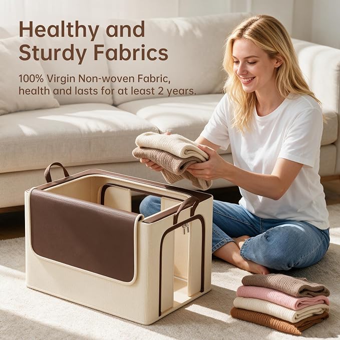 3 Openings Clothes Storage Bins - Image 7