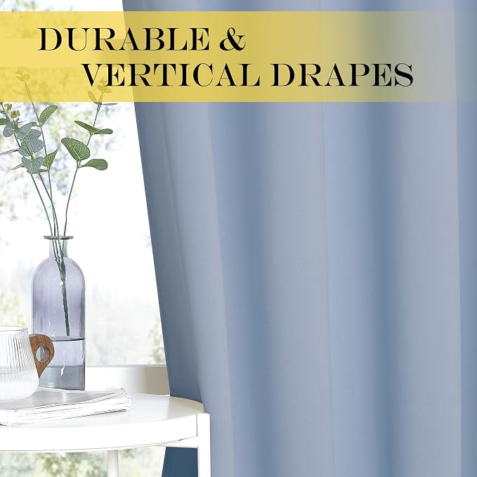 NICETOWN Blackout Curtains 84 Inch Length, Thermal Insulated Curtains - Image 4