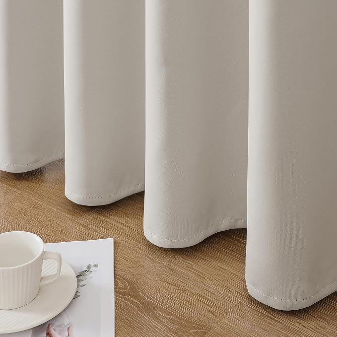 Joydeco Blackout Curtains 72 Inch Length 2 Panels Set, Thermal Insulated Long - Image 5