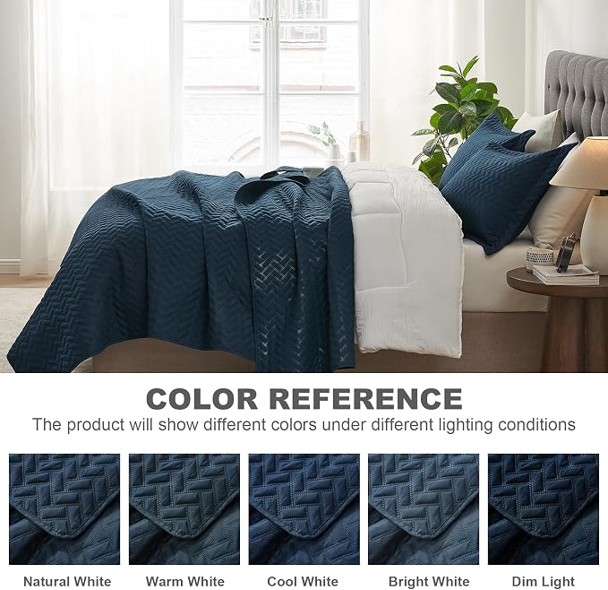 Hansleep Navy Quilt King Size - Image 6