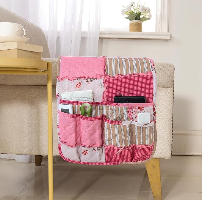 Armchair Caddy for Couch Remote Control Holder by luckyjoyreal