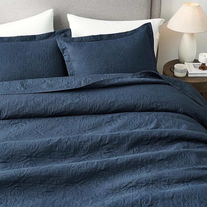 Hansleep Navy Quilt California King Size - Image 5