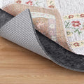 BALEINE Felt Non Slip Rug Pads, Extra Large 1/8" Thick Felt and Rubber Backing, Shock Absorbing Carpet Pad for All Carpets and Hardwood Floors (8x10 Ft)