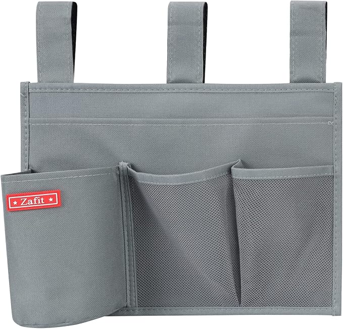 Zafit Hanging Bedside Caddy, Bedside Storage Organizer - Image 4
