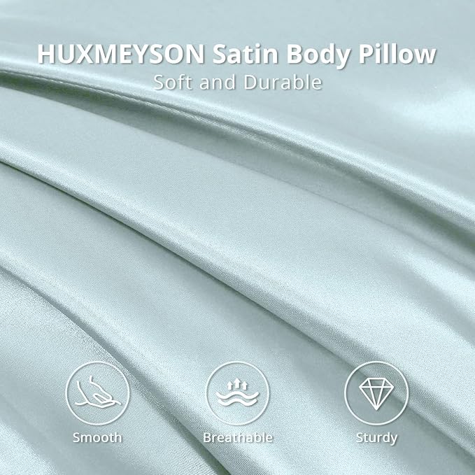 Body Pillow with Satin Pillowcase, Body Pillow - Image 3