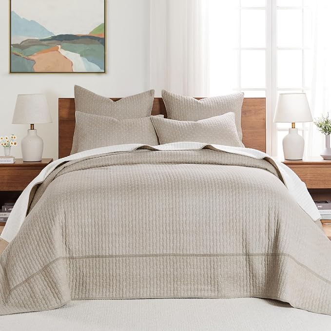 Levtex Home Cross Stitch Reversible Full Bedspread Set by LevtexHome