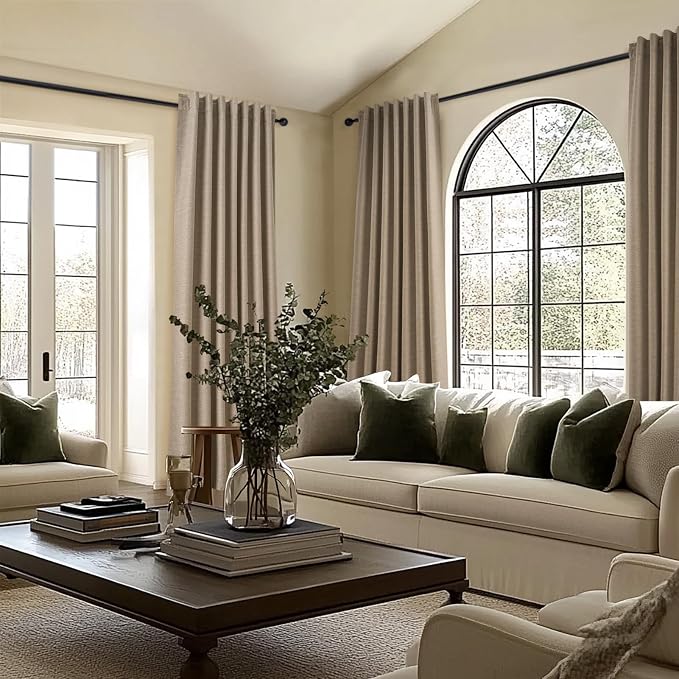 Topfinel Total Blackout Curtains 72 Inches Long 2 Panels - Image 4