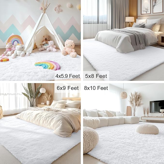 OLANLY 8x10 Machine Washable Large Area Rugs - Image 6