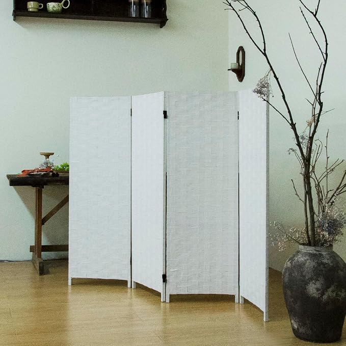 4 Panel Short Room Divider Screen - Image 2