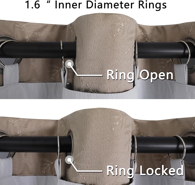 Chyhomenyc Window Blackout Curtain Liners - Image 7
