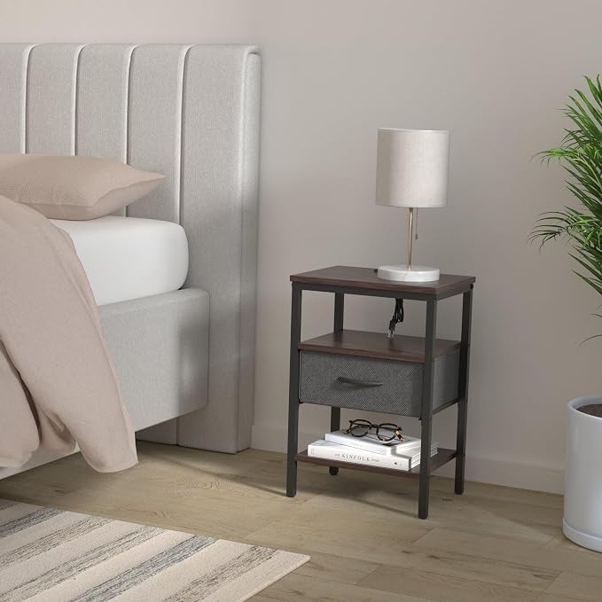 SUPERJARE Nightstand Set of 2 - Image 2