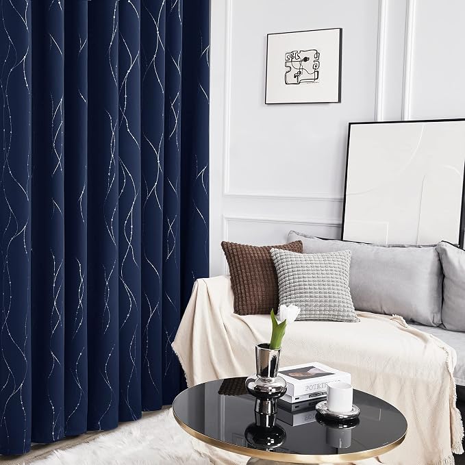 Deconovo Living Room Curtains 36 Inches Long, Thermal Insulated, Room Darkening - Image 4