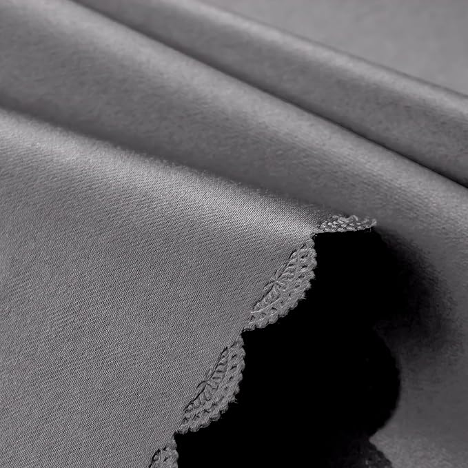 AJAZZ 100% Blackout Self Adhesive Curtains Small Window Short Temporary Black - Image 9