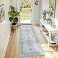 RELEANY Washable Area Rug, Runner 2'6"x8', Water Repellent, Pet Friendly by RELEANY