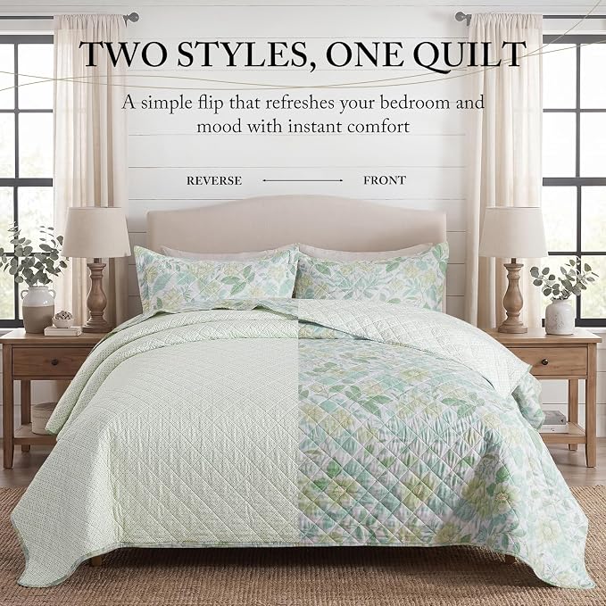 Etwel Lightweight Queen Size Quilt Set - Image 4