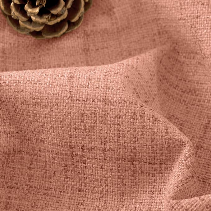 Linen Blackout Curtains 45 Inches - Image 4