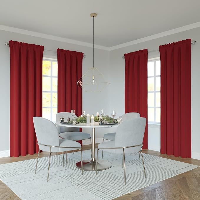 Sun Zero Oslo Theater Grade Extreme 100% Blackout Rod Pocket Curtain Panel - Image 9