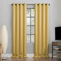 Sun Zero Nordic 2-pack Theater Grade Extreme 100% Blackout Grommet Curtain by SunZero%E2%84%A2