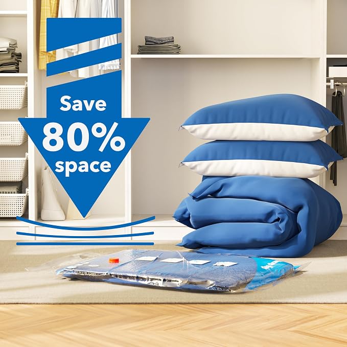MEIQIHOME Vacuum Storage Bags, Space Saver Sealer Bags, Vacuum seal bags - Image 3